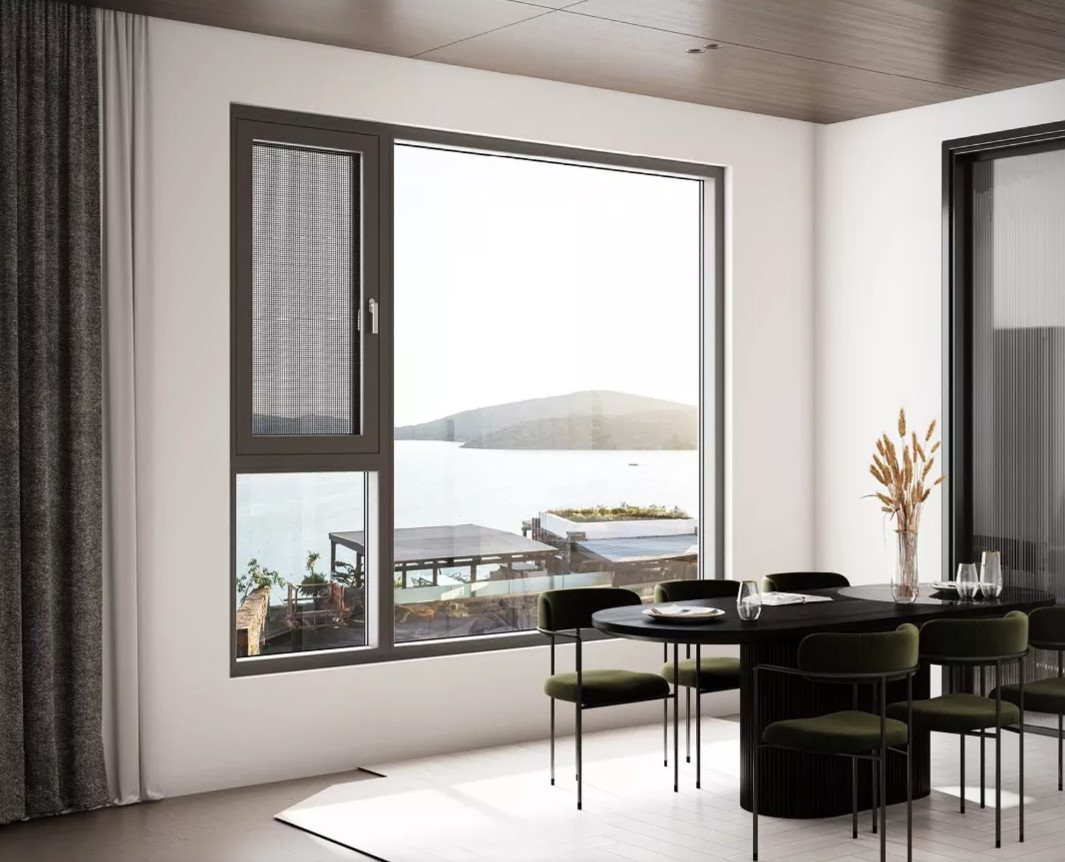 120盛世簡韻窗紗一體平開窗